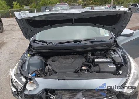 2017 Hyundai Accent Se z USA, uszkodzony, nr VIN KMHCT5AE0HU355603